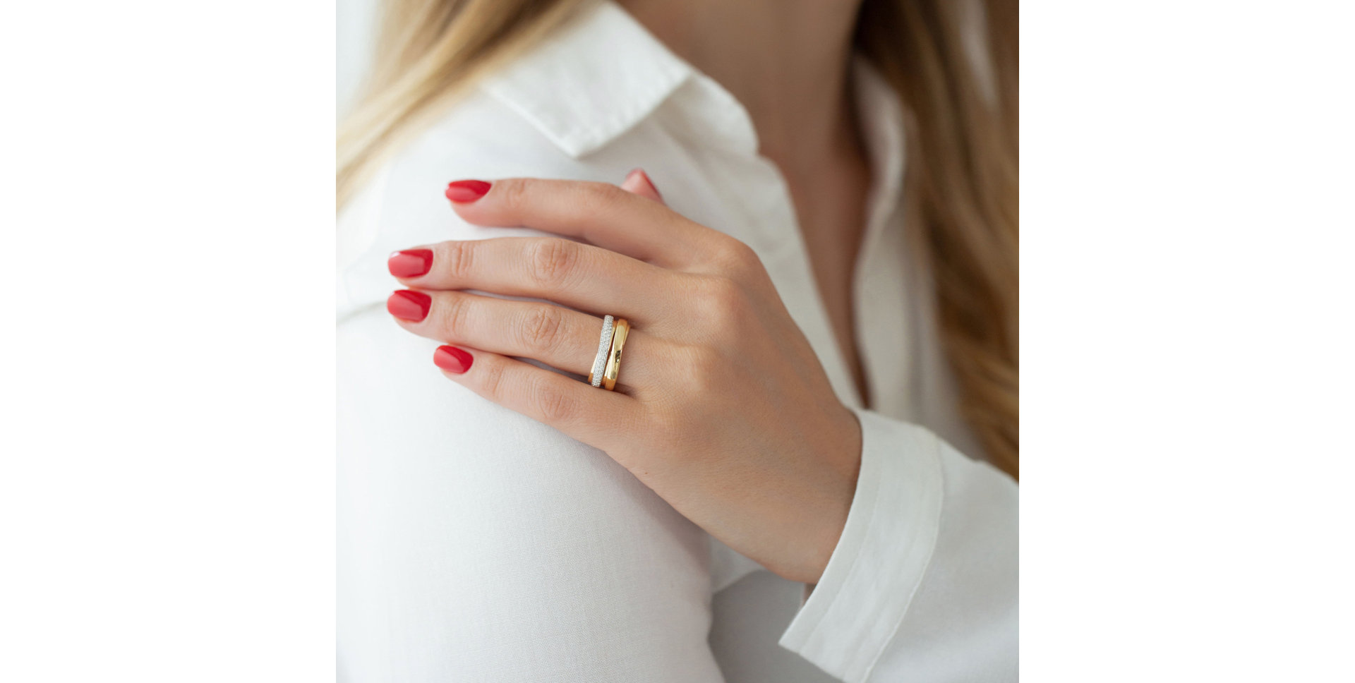 Prsten s diamanty Clotilde