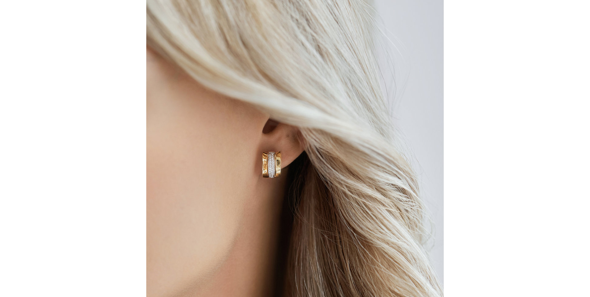 Náušnice s diamanty Dream Symetry