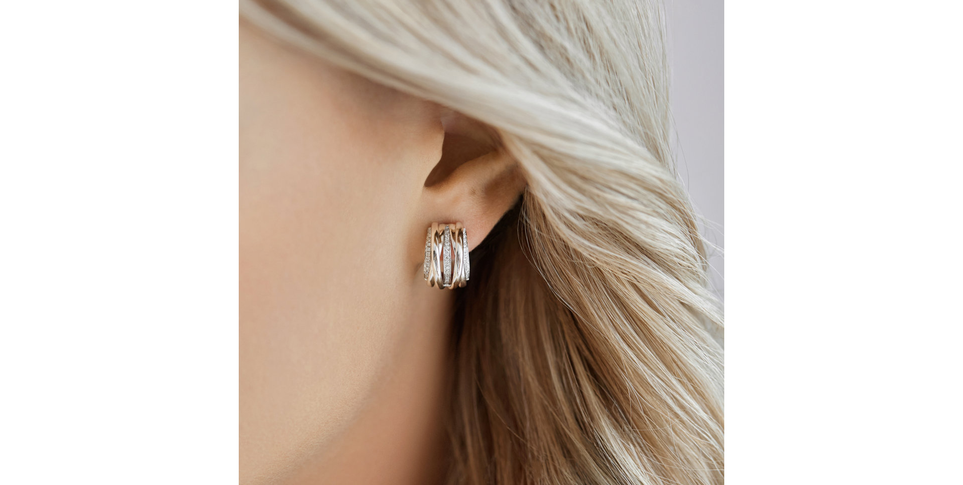 Náušnice s diamanty Luxury Pleasure