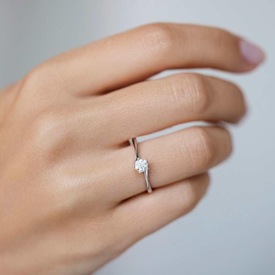 Prsten s diamantem Vivid Love