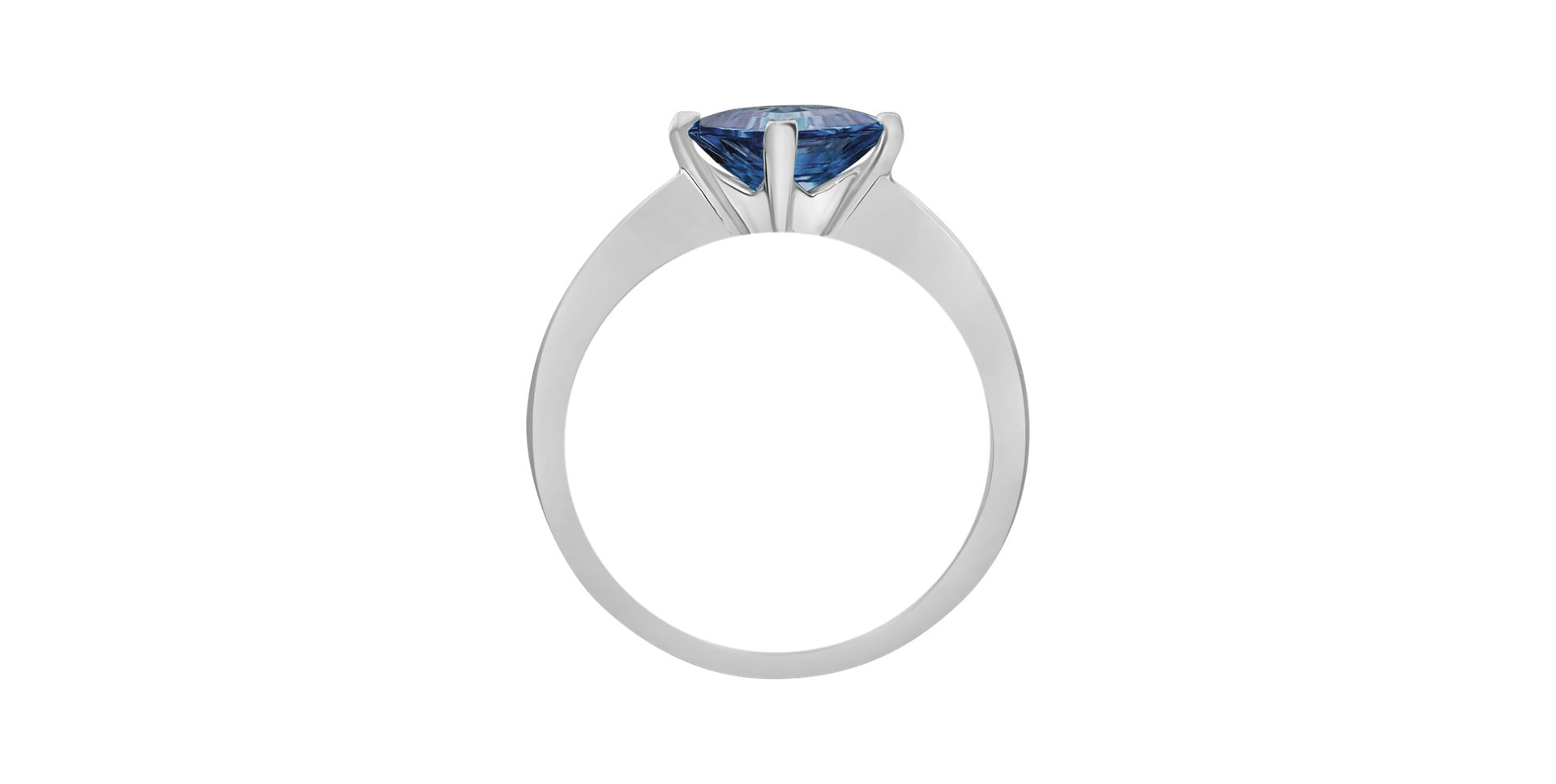 Prsten s tanzanitem Bonbon