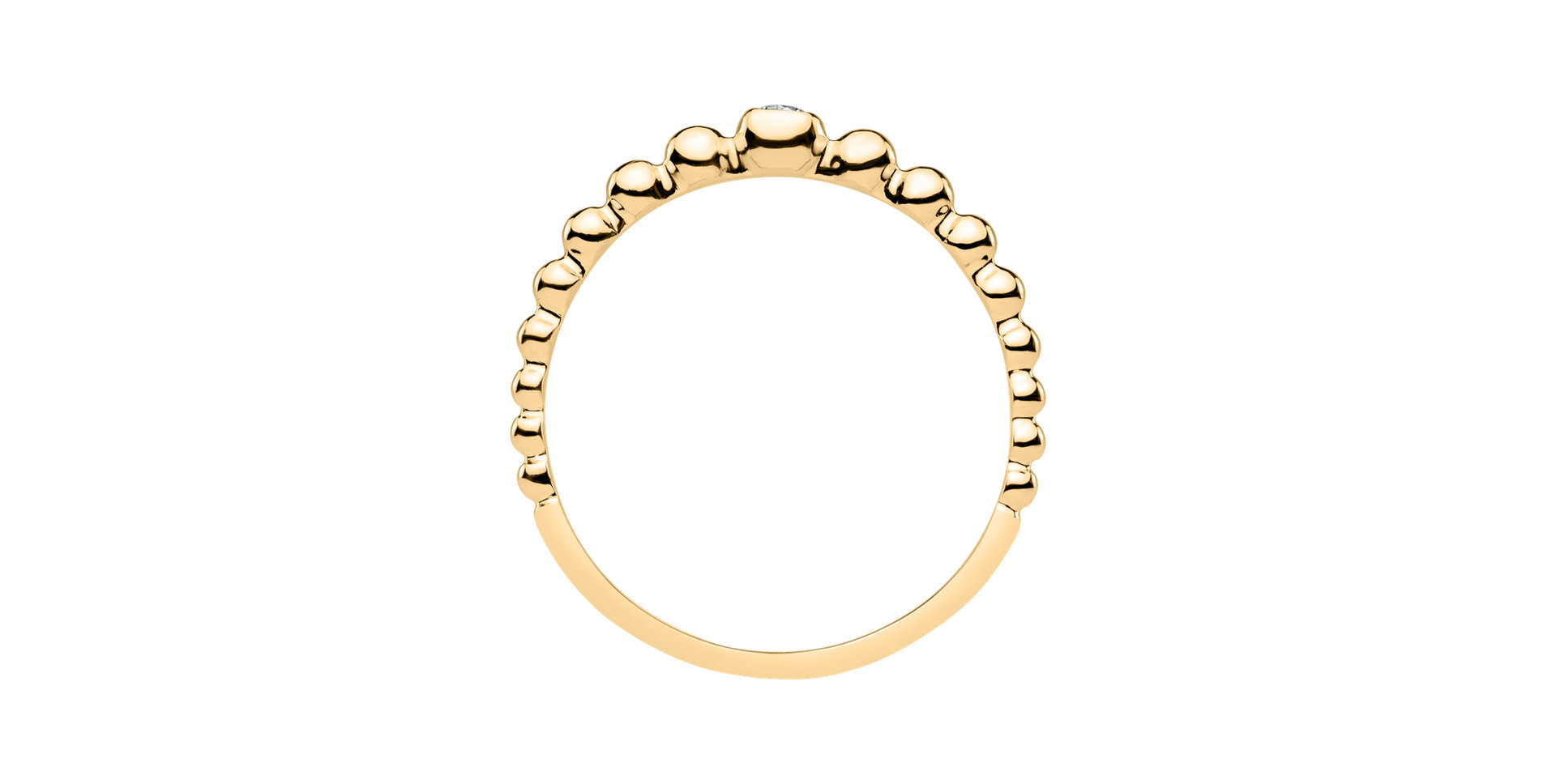 Prsten s diamantem Shiny Dots