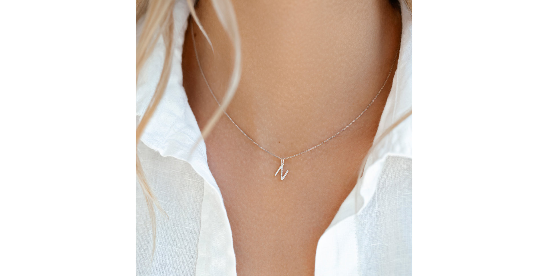Přívěsek s diamanty Line Glitter  K