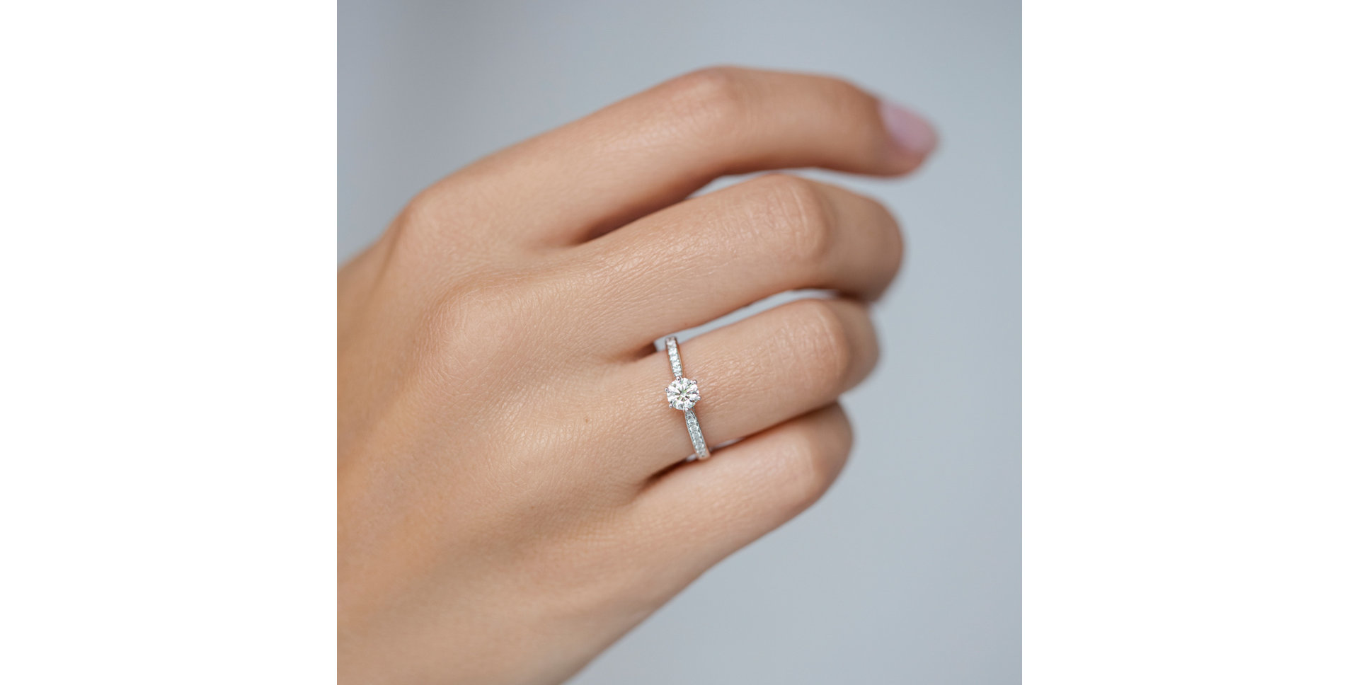 Prsten s diamanty Midnight Romance