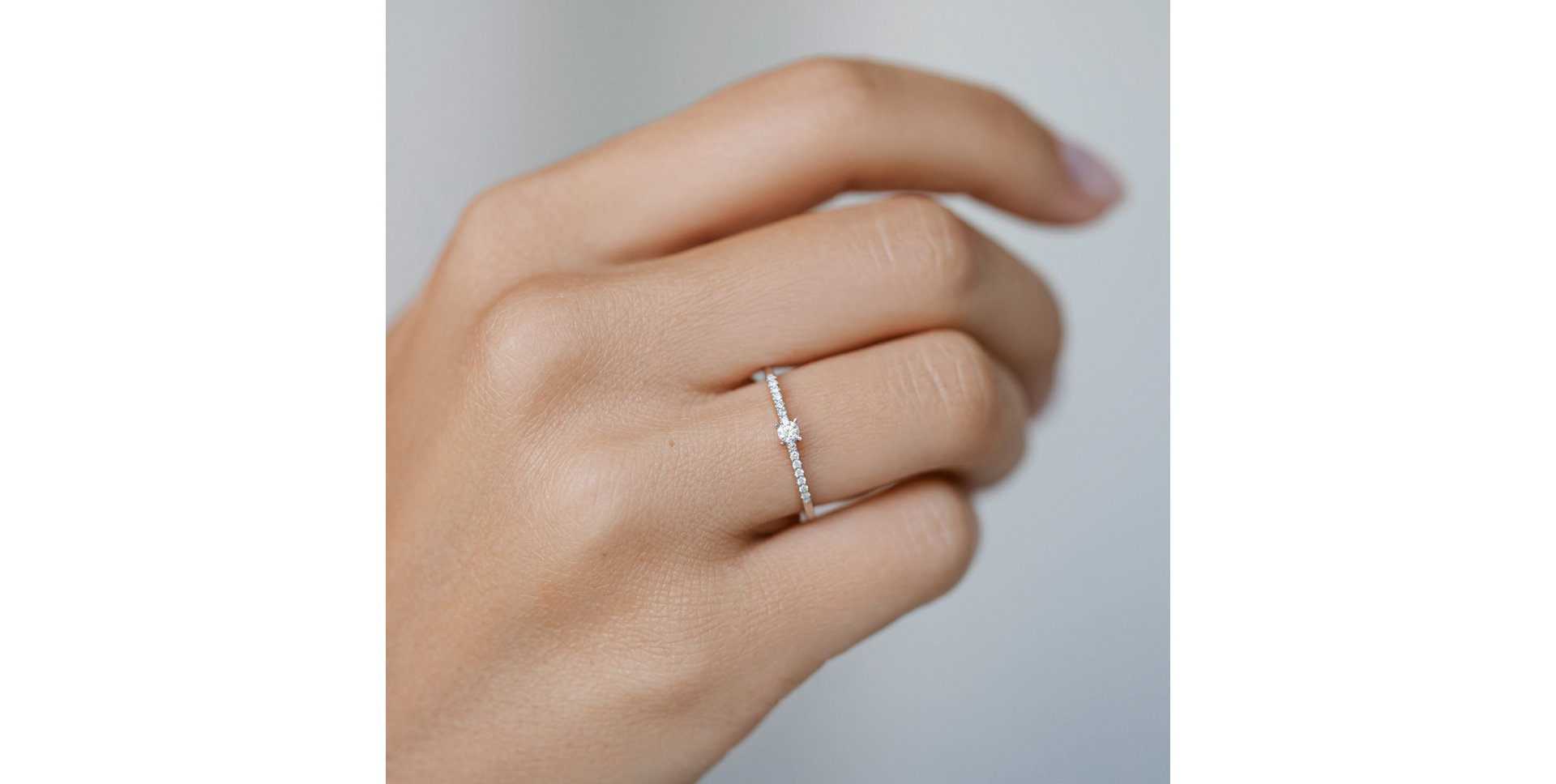 Prsten s diamanty Gem Simplicity