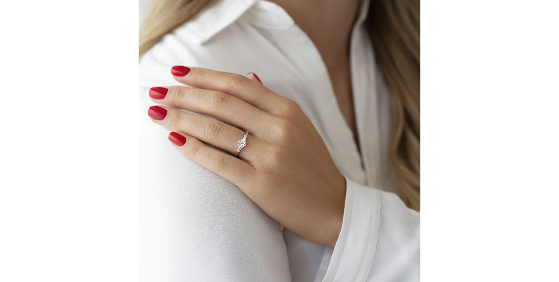 Prsten s diamanty Ballboleta