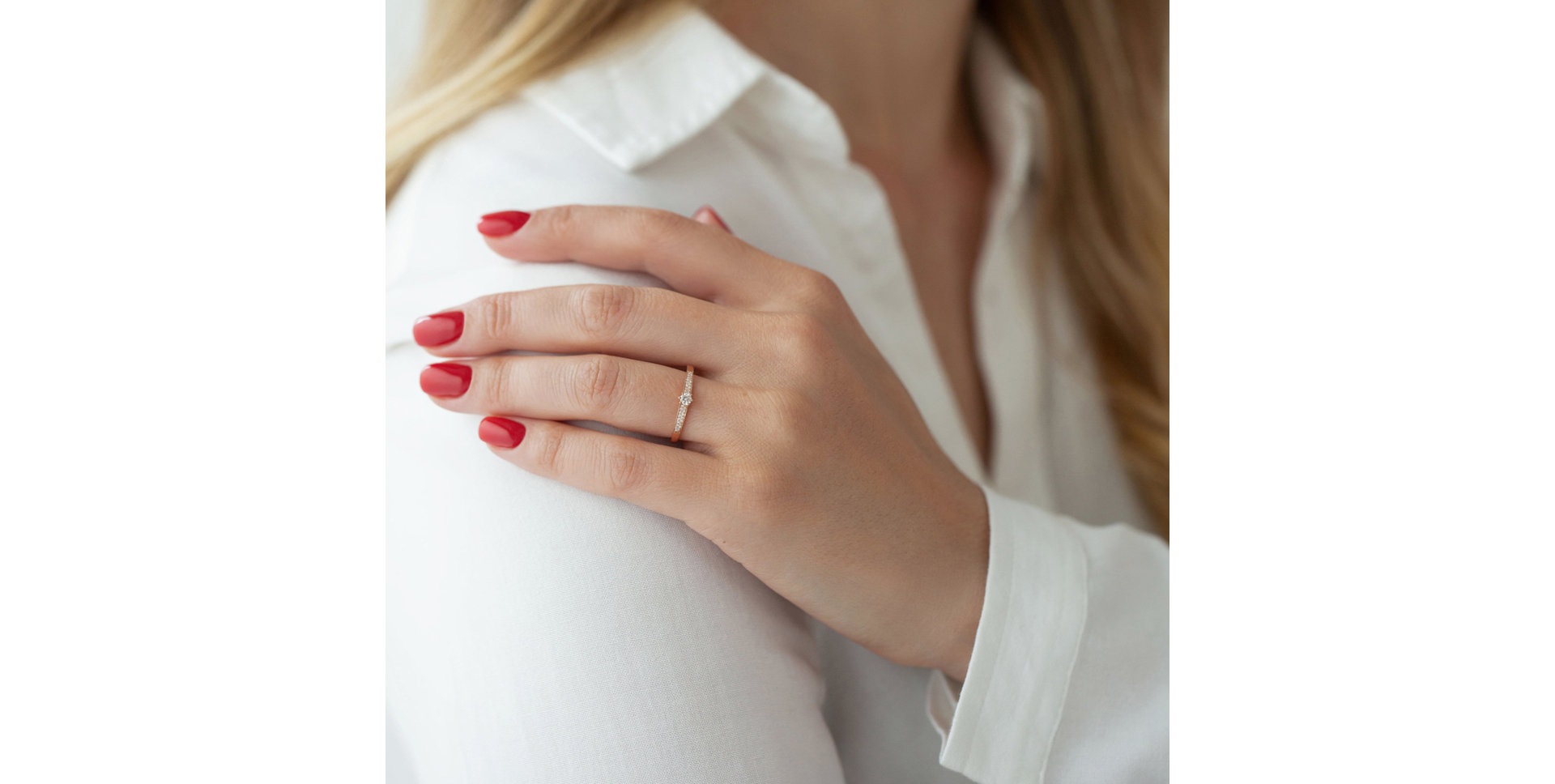 Prsten s diamanty Sparkling Romance