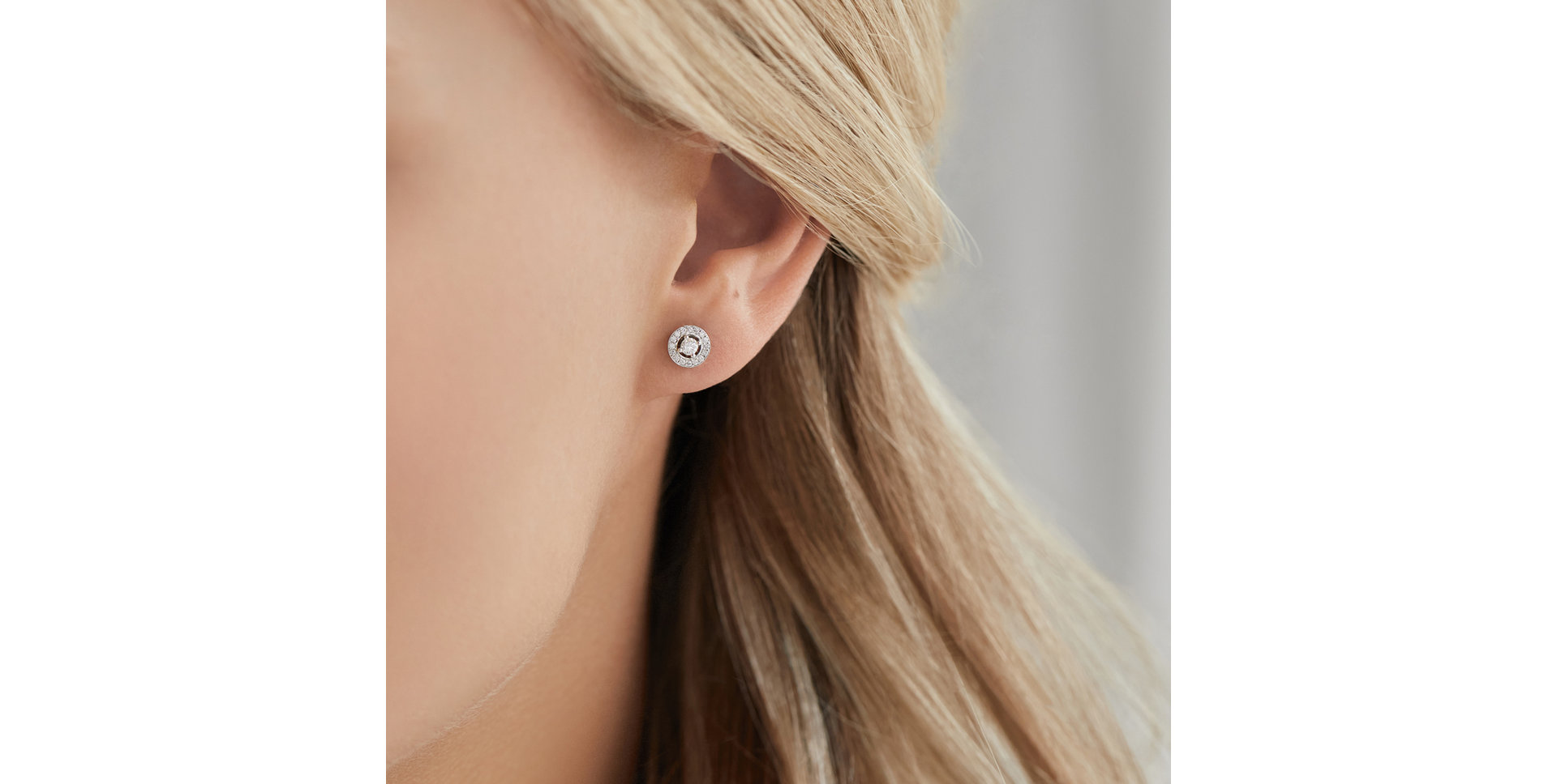 Náušnice s diamanty Sparkling Rain