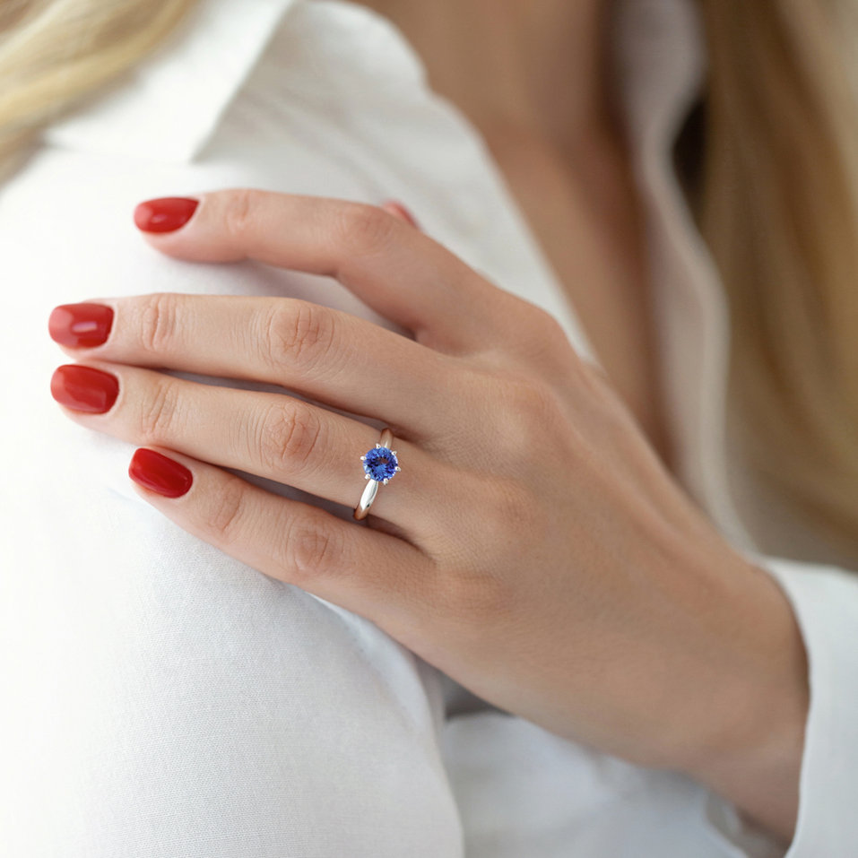 Prsten s tanzanitem Eternal Joy