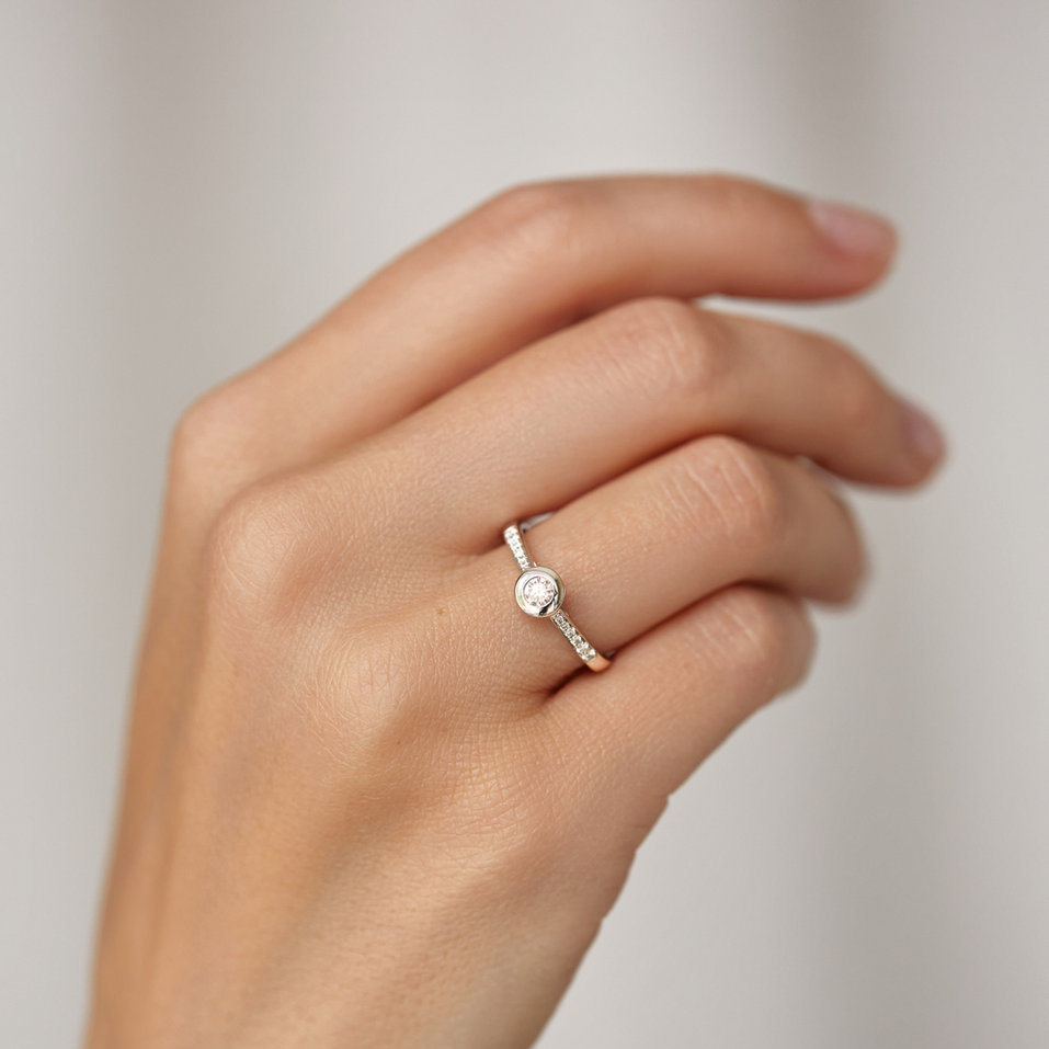 Prsten s diamanty Space Love