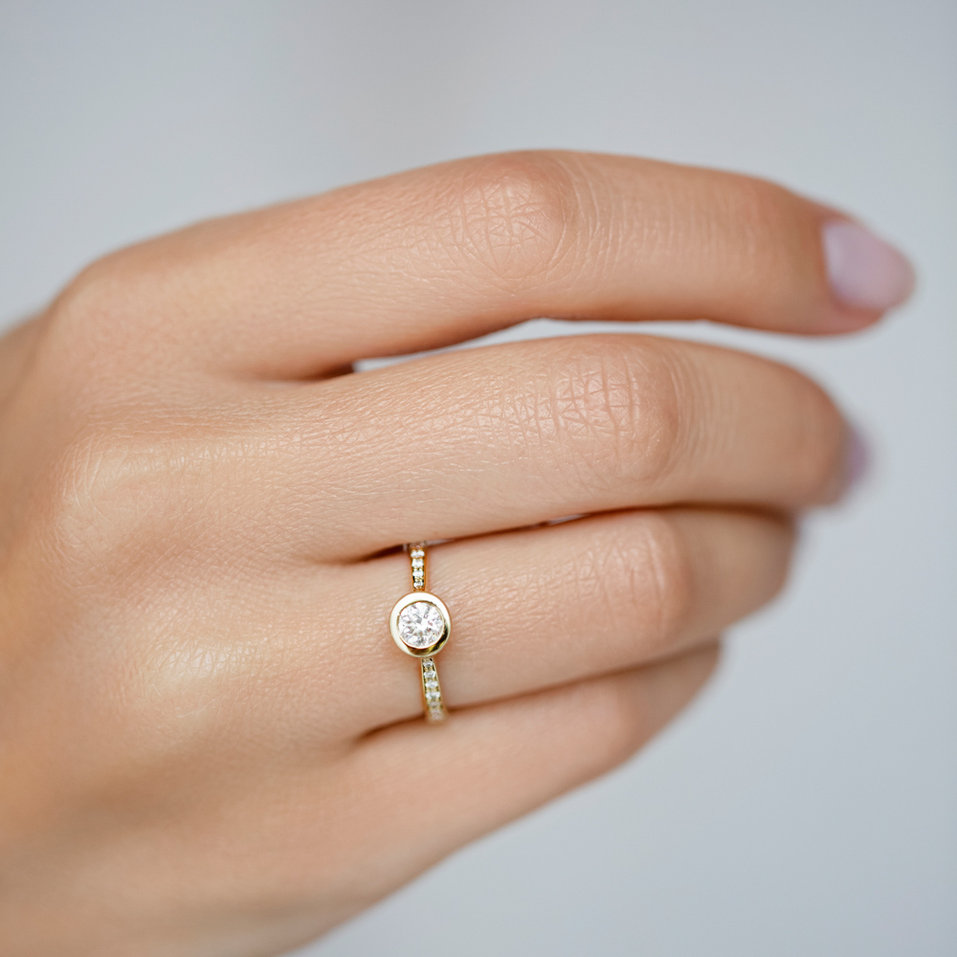 Prsten s diamanty Space Love