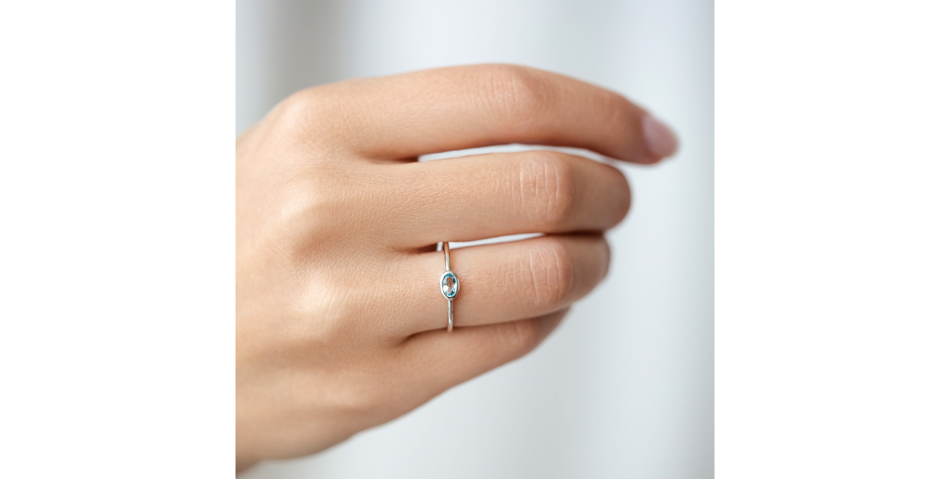 Prsten s citrínem Space Bonbon