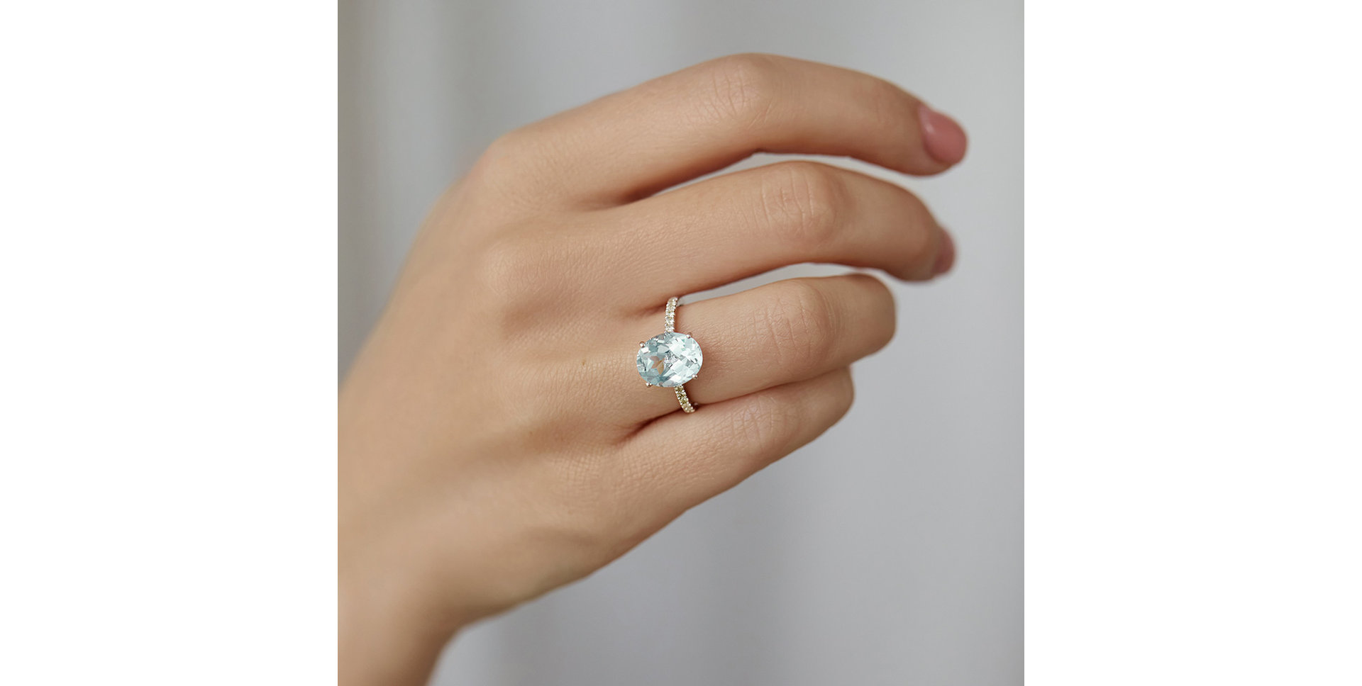 Prsten s diamanty a tanzanitem Playful Glamour