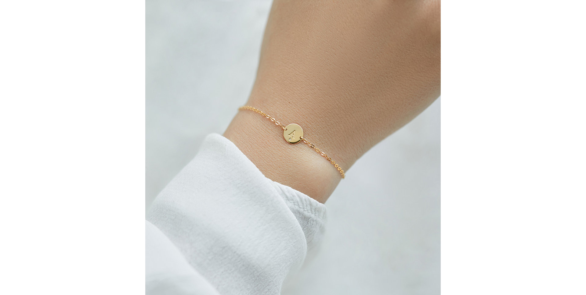 Náramek s diamantem Little Coins A