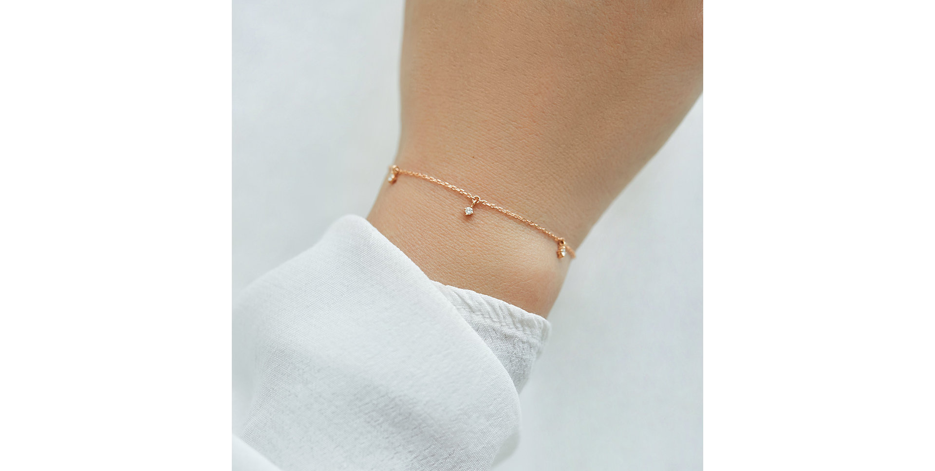 Náramek s diamantem Rumba