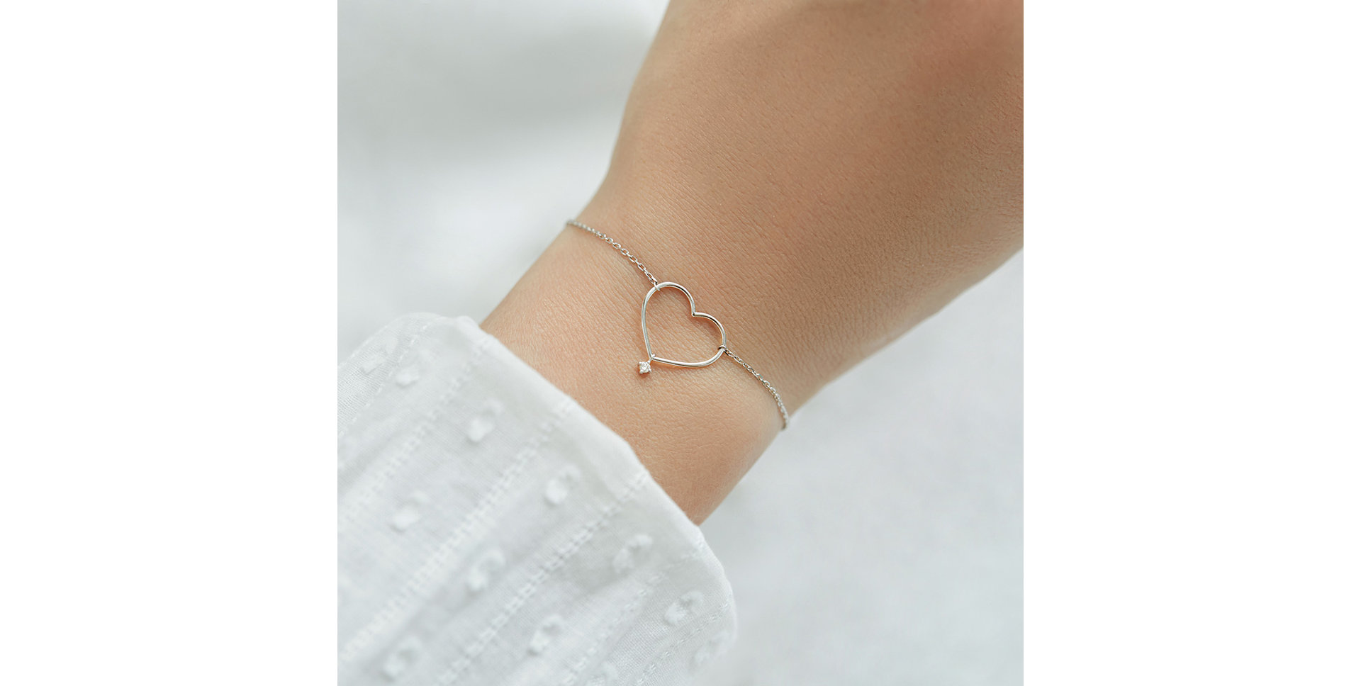 Náramek s diamantem Affection