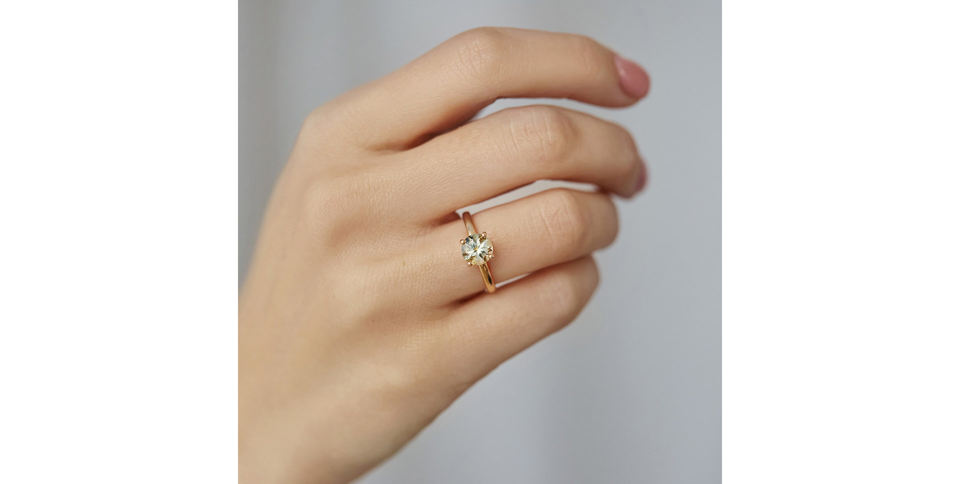 Prsten a morganitem Sweet Love