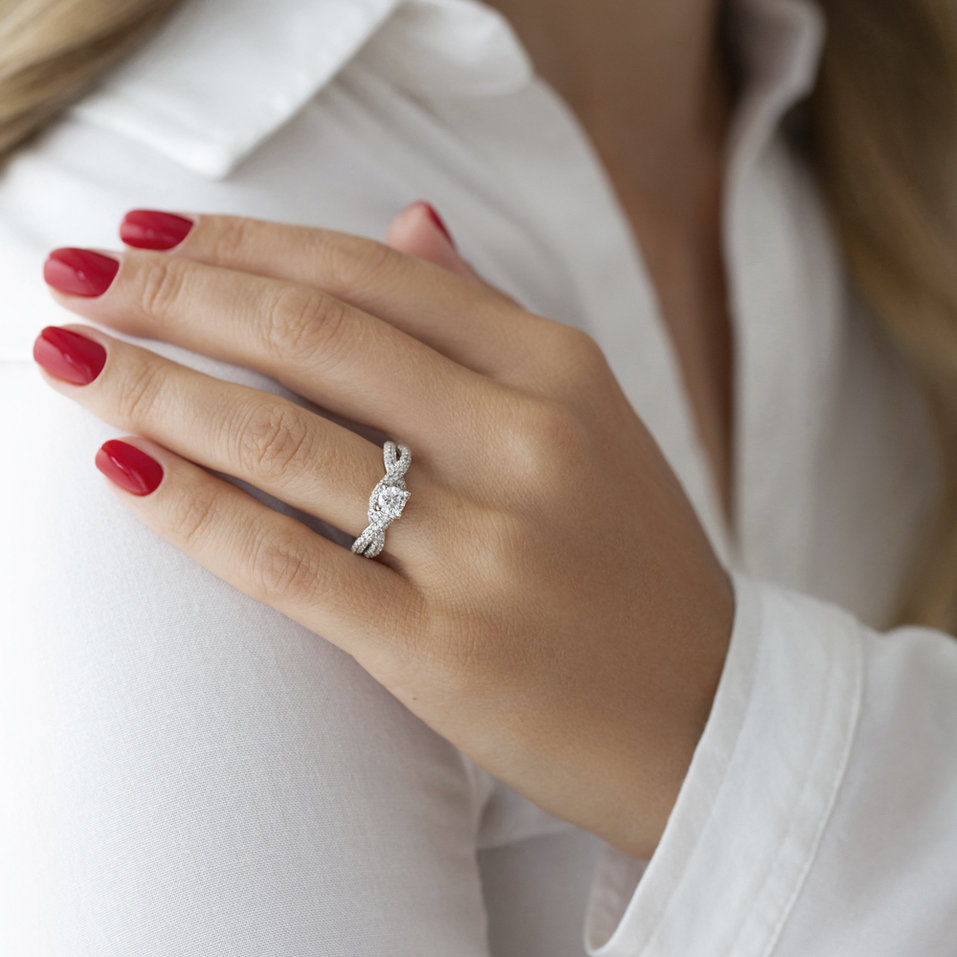 Prsten s diamanty Galaxy Love