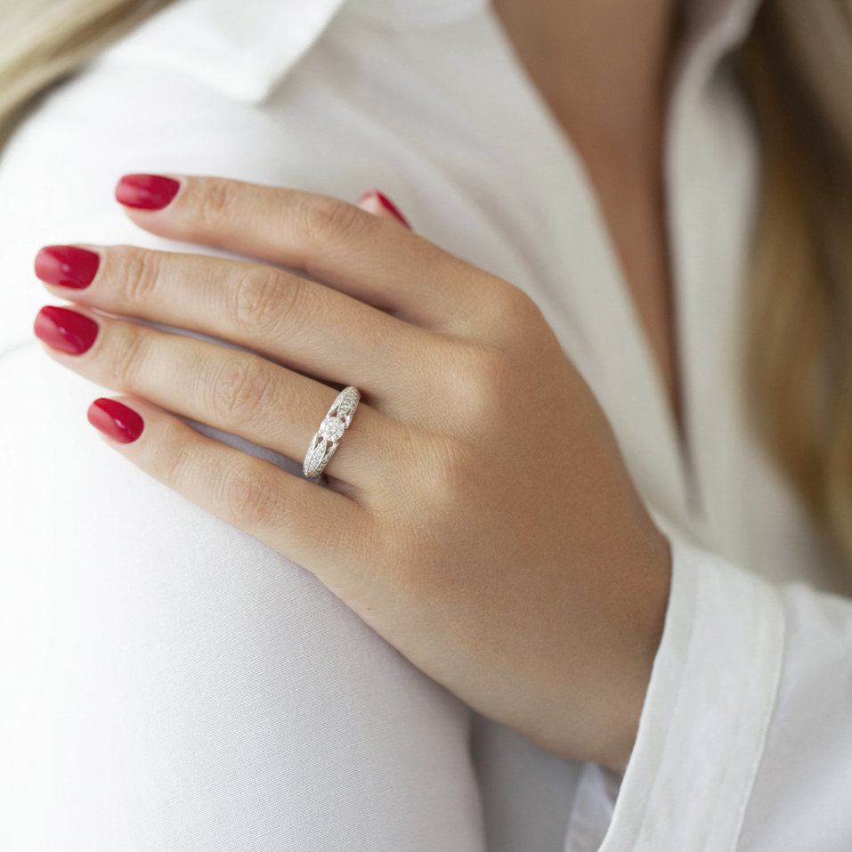 Prsten s diamanty Neroli