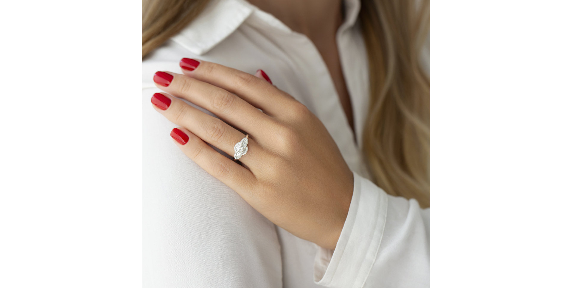 Prsten s diamanty Federic