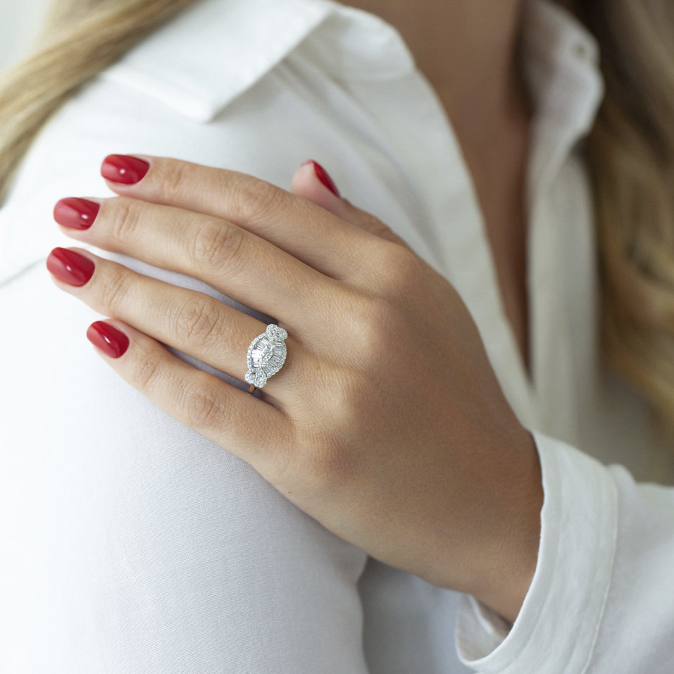 Prsten s diamanty Nancy