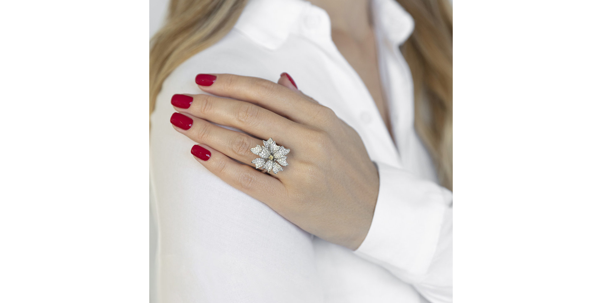 Prsten s diamanty Lorene