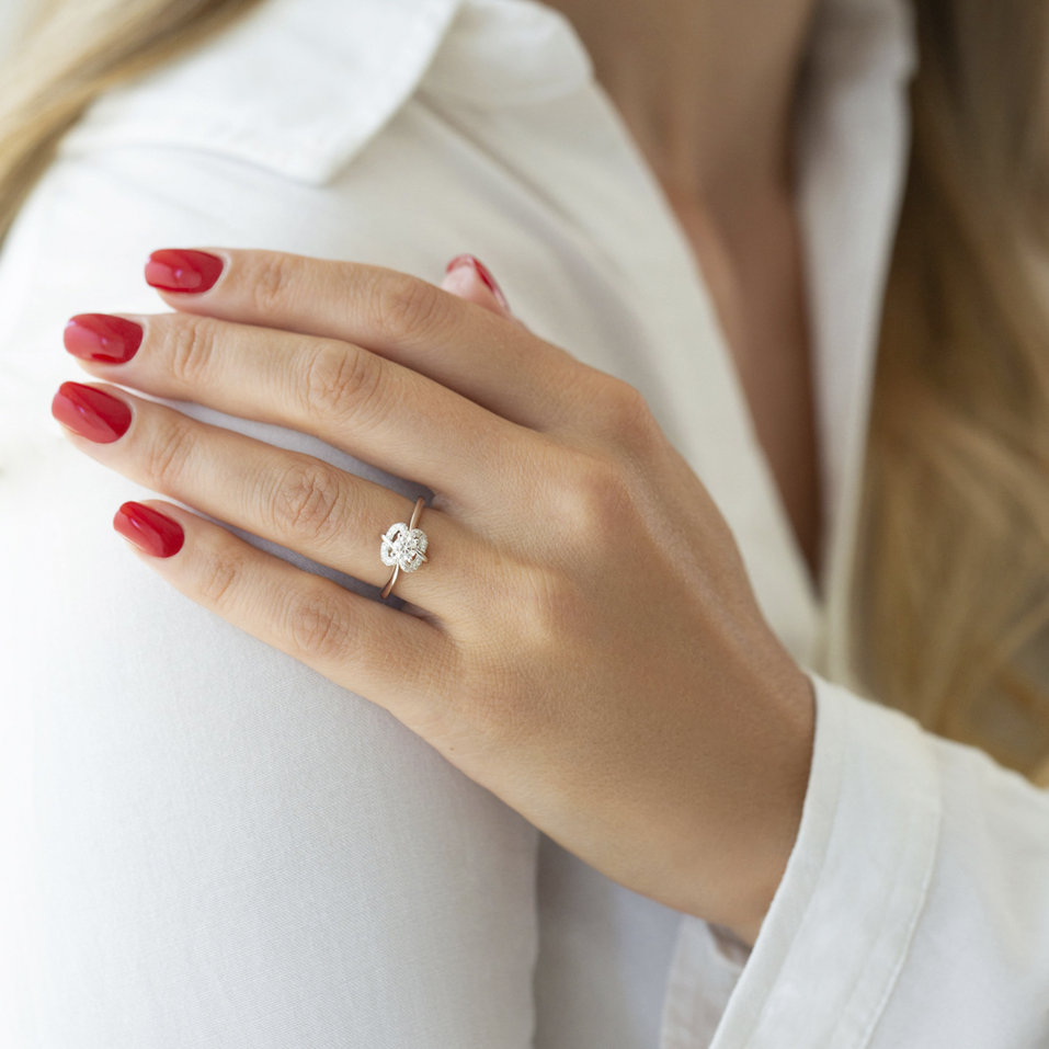 Prsten s diamanty Miss Pretty