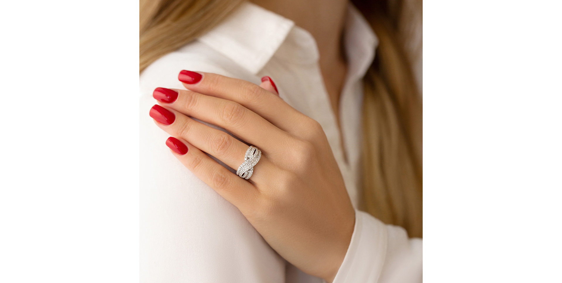 Prsten s diamanty Barbara