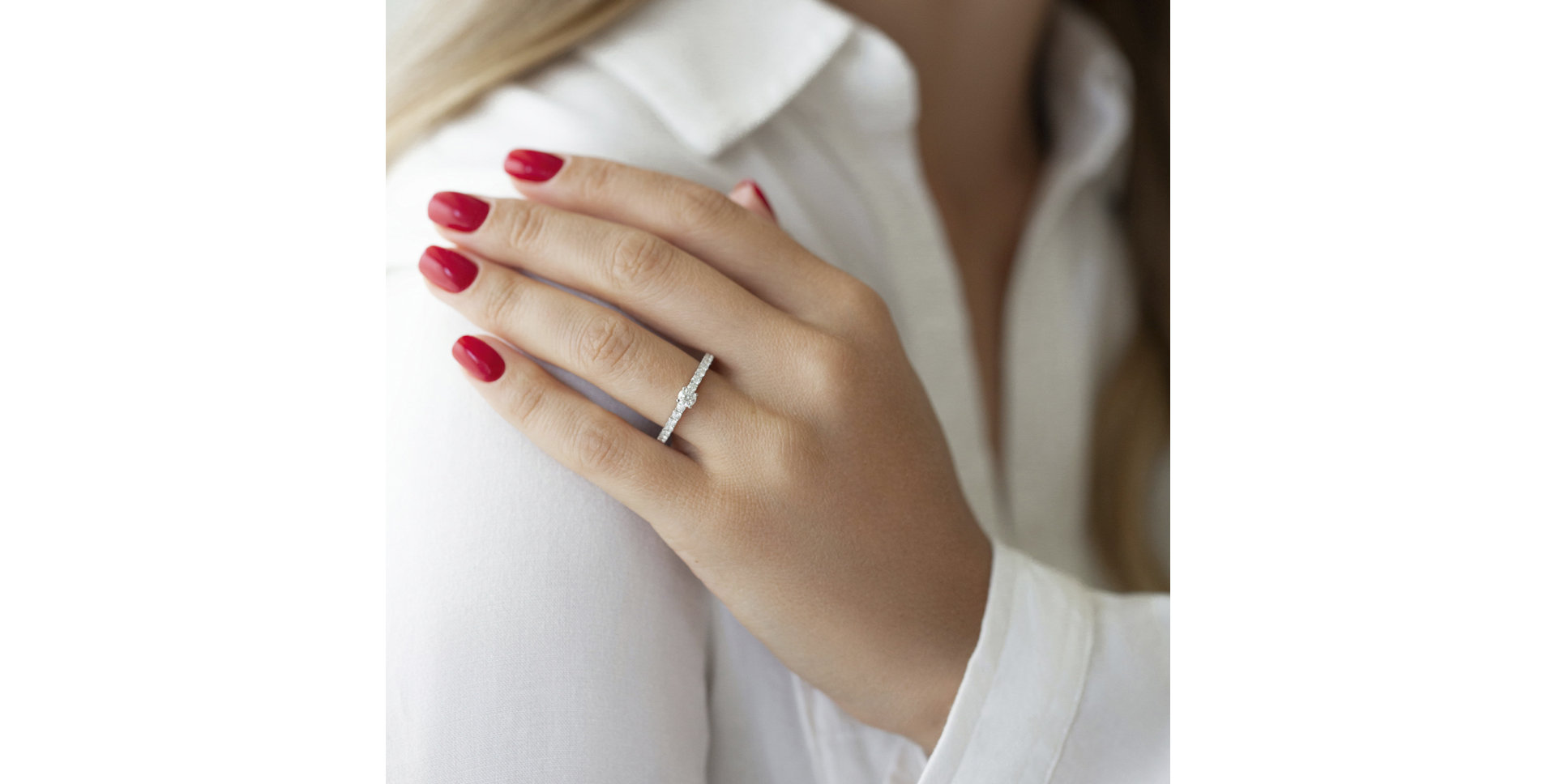 Prsten s diamanty Angelo