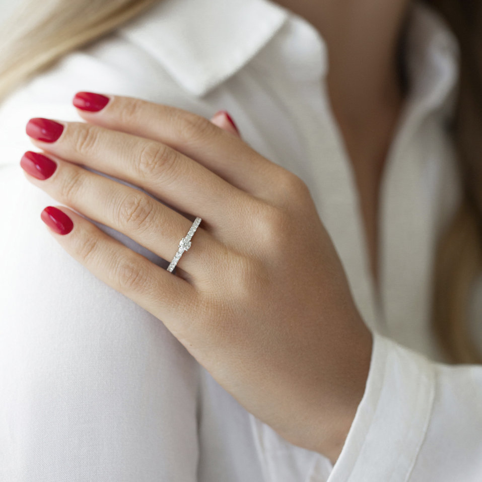 Prsten s diamanty Angelo