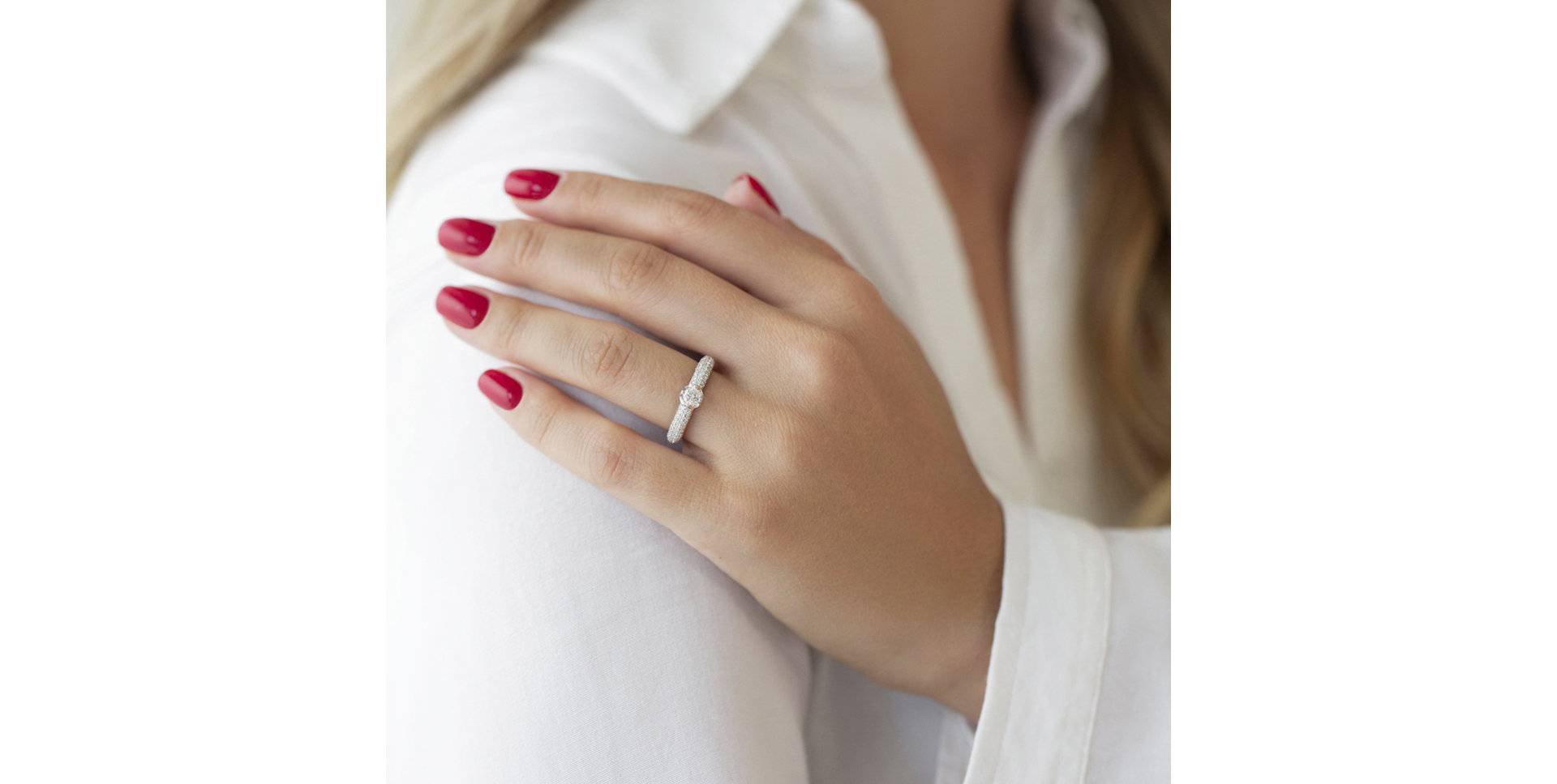 Prsten s diamanty Glitter Love