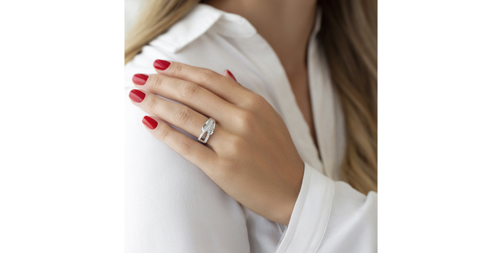 Prsten s diamanty Amber