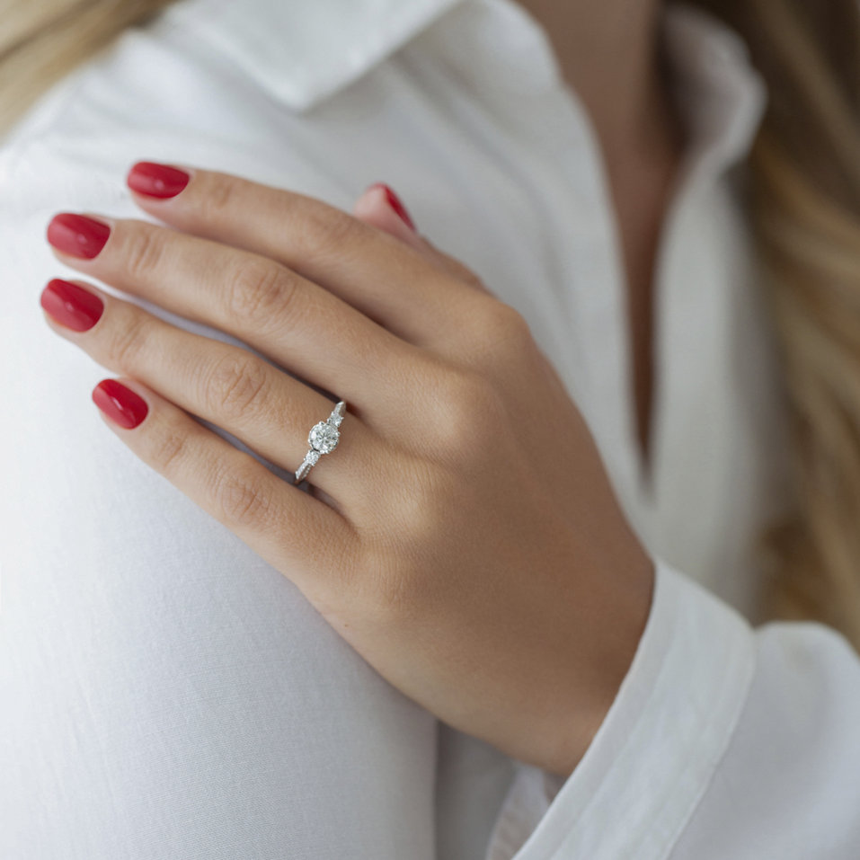 Prsten s diamanty Cornelia