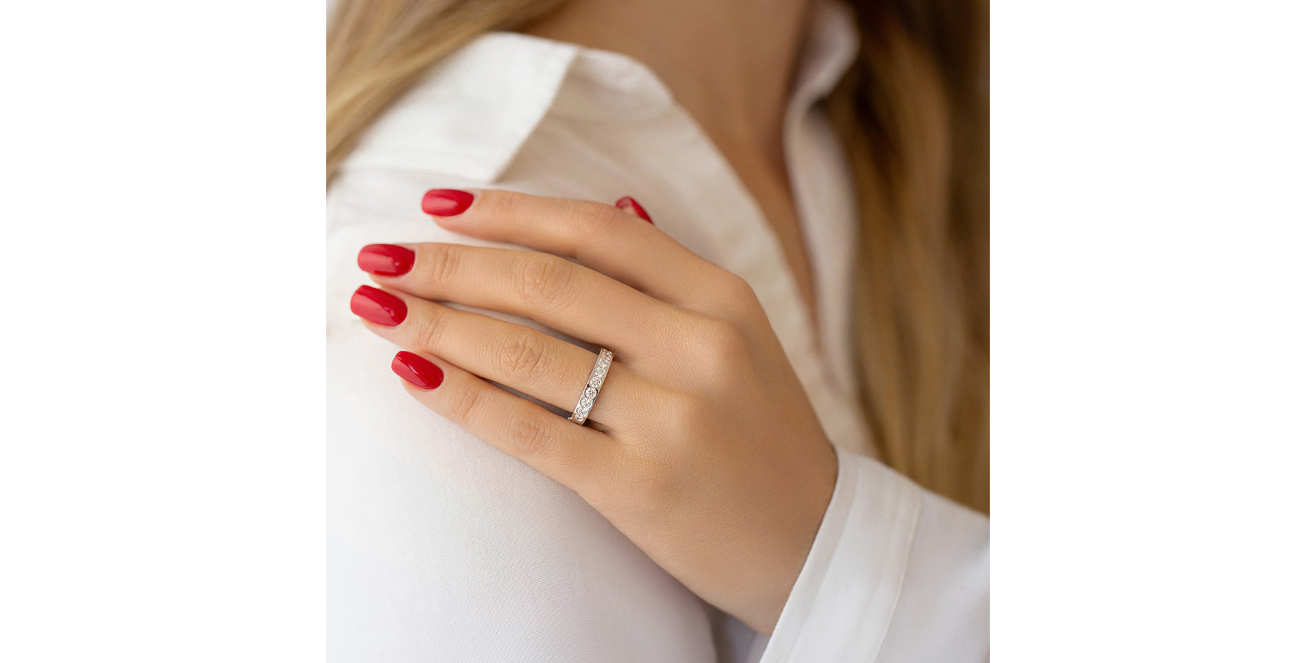 Prsten s diamanty Clarisa