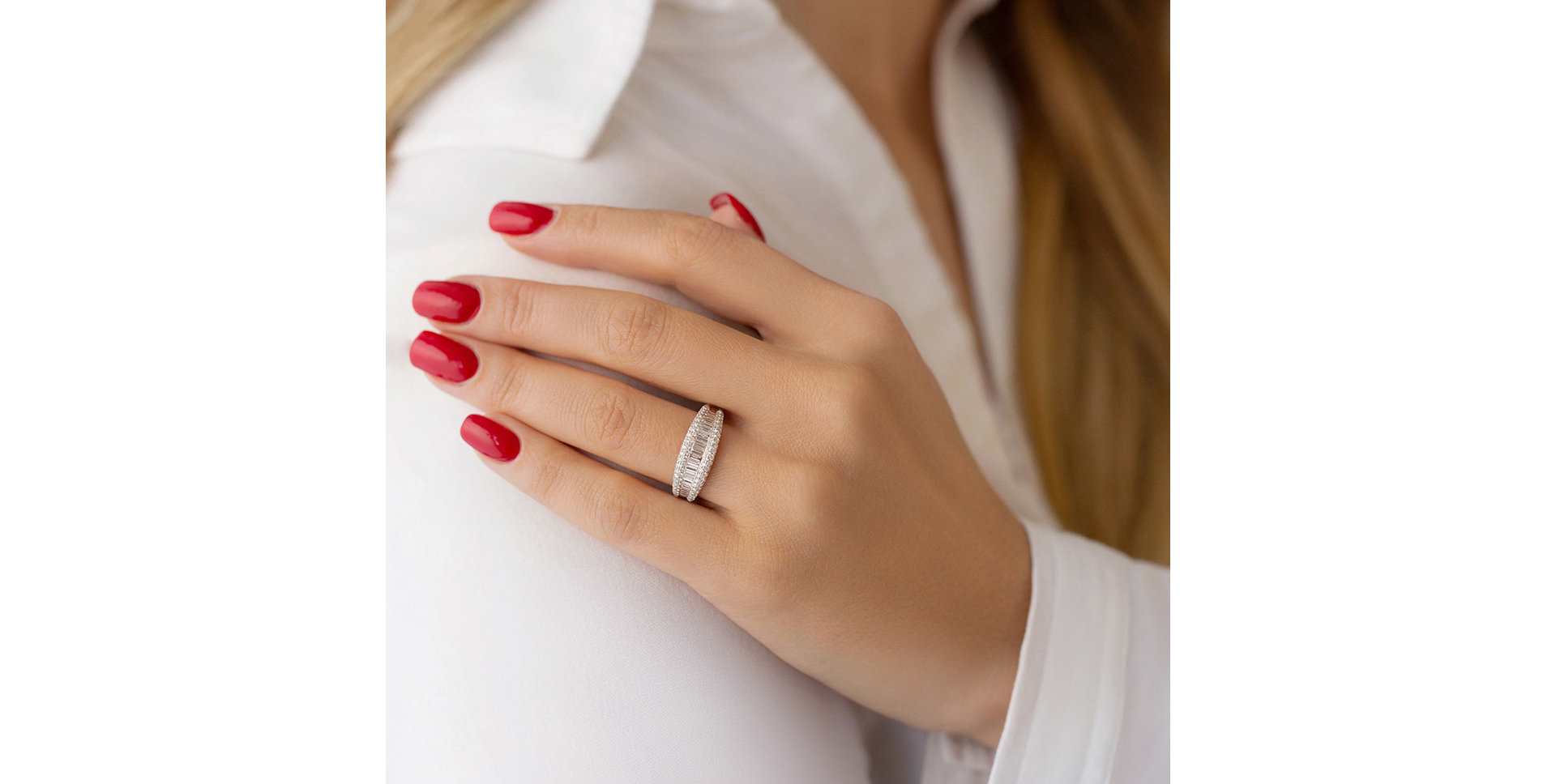 Prsten s diamanty Julie