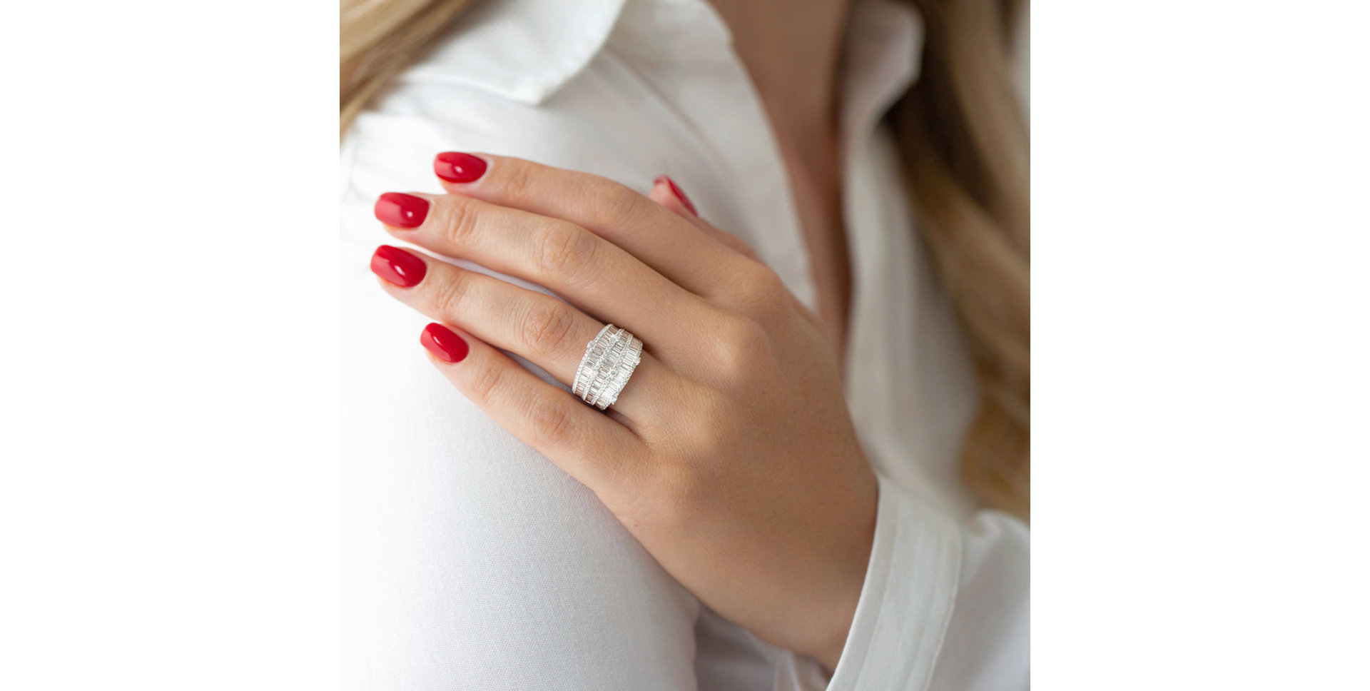 Prsten s diamanty Donatella