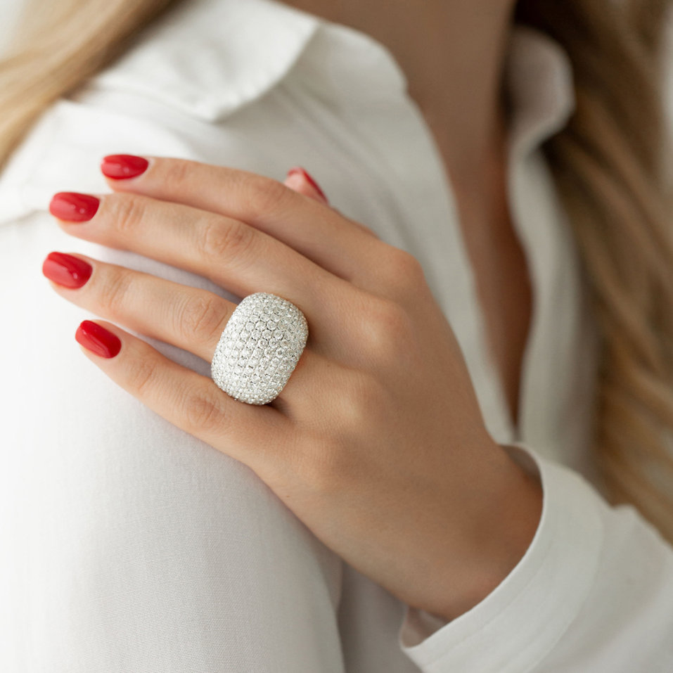 Prsten s diamanty Léonard