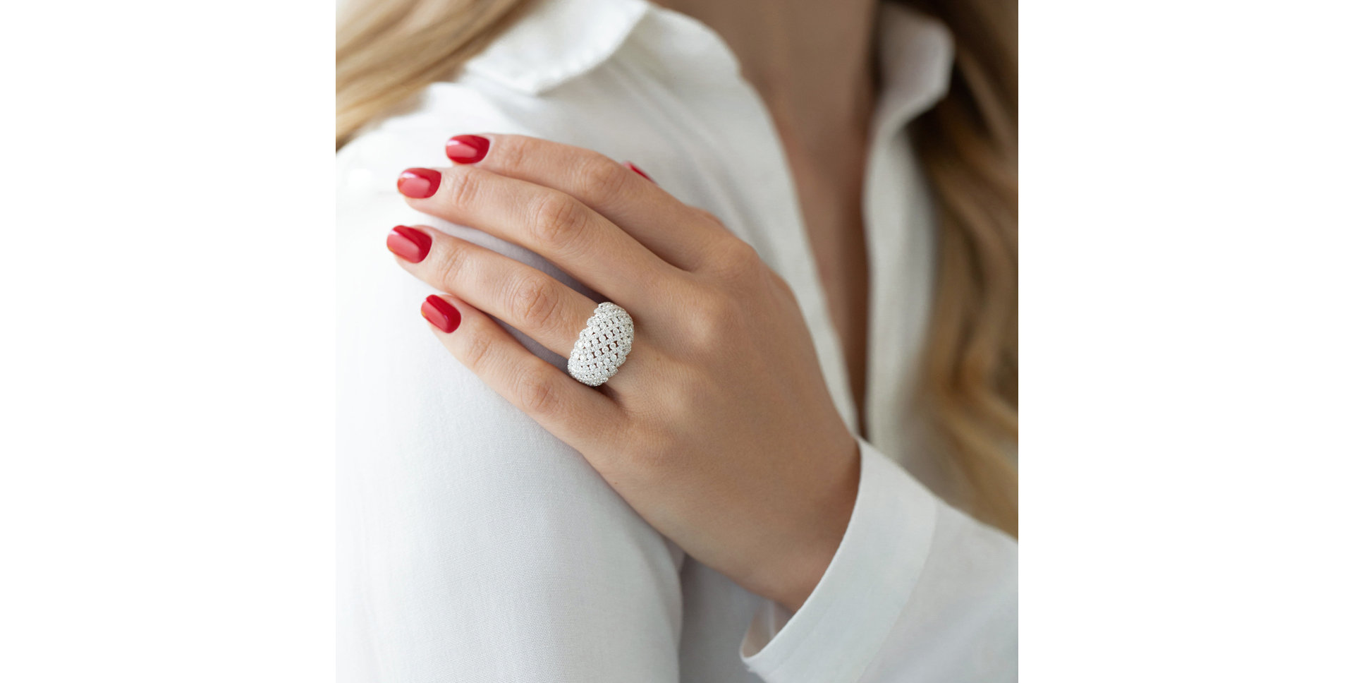 Prsten s diamanty Fabulous Cloth