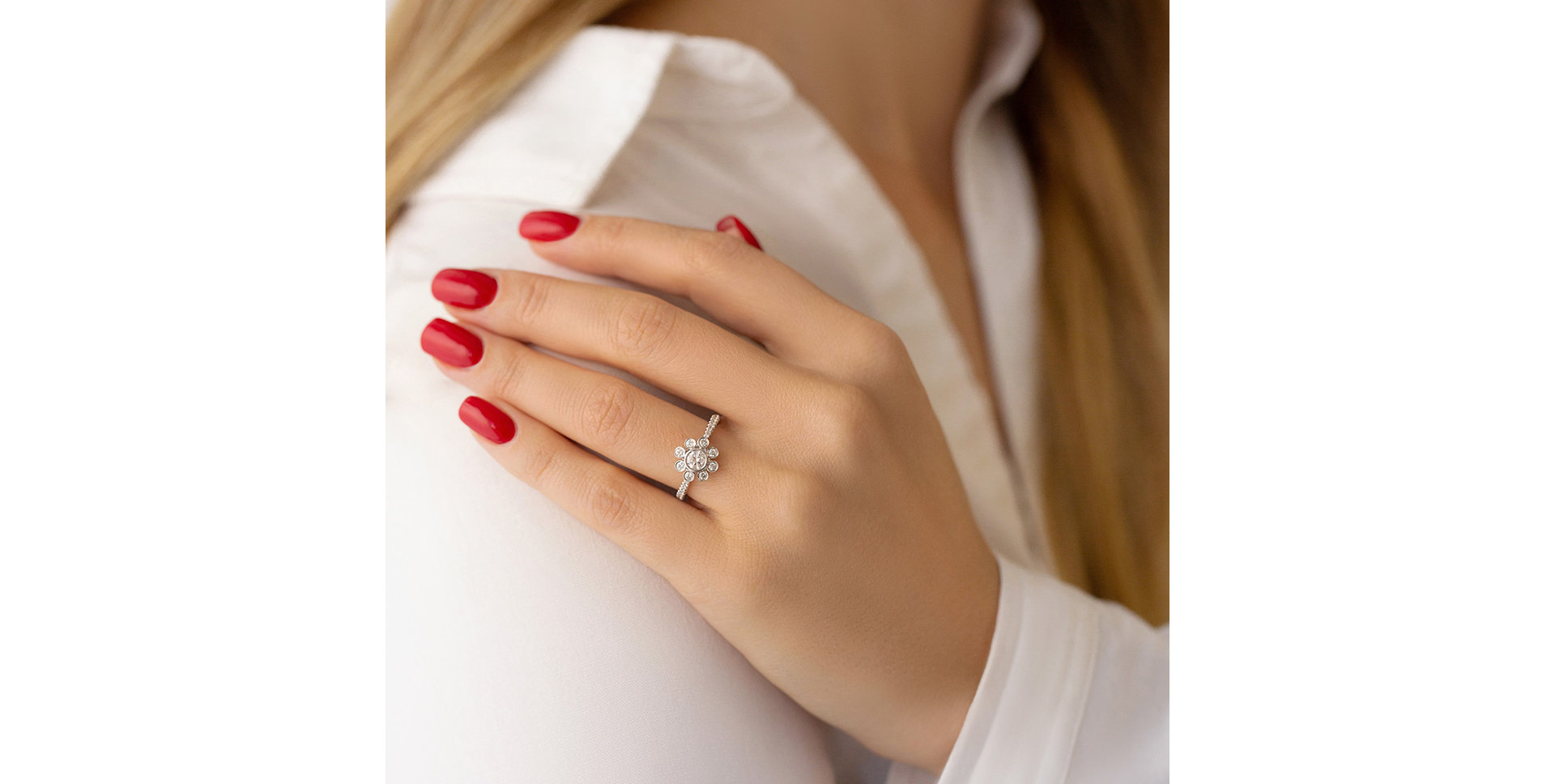 Prsten s diamanty Alanis