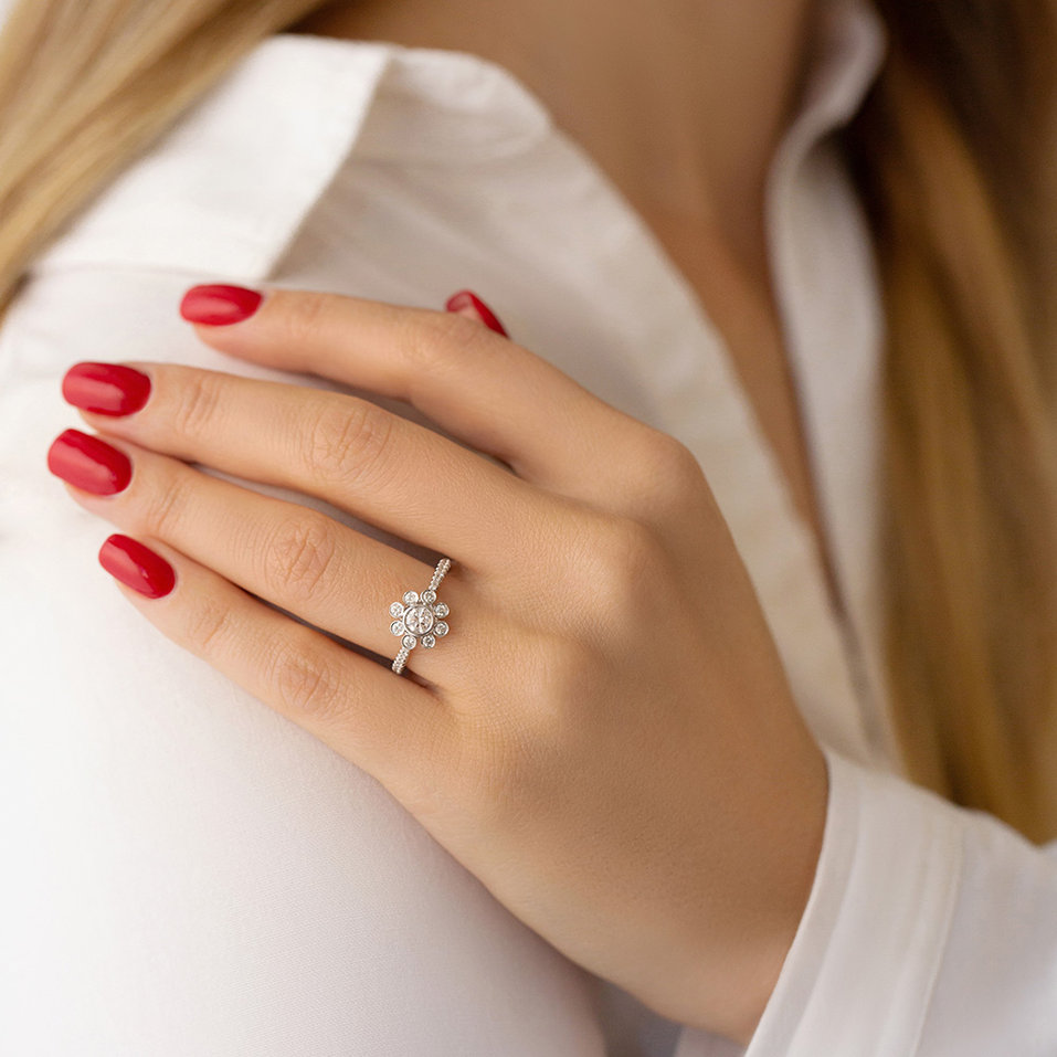 Prsten s diamanty Alanis