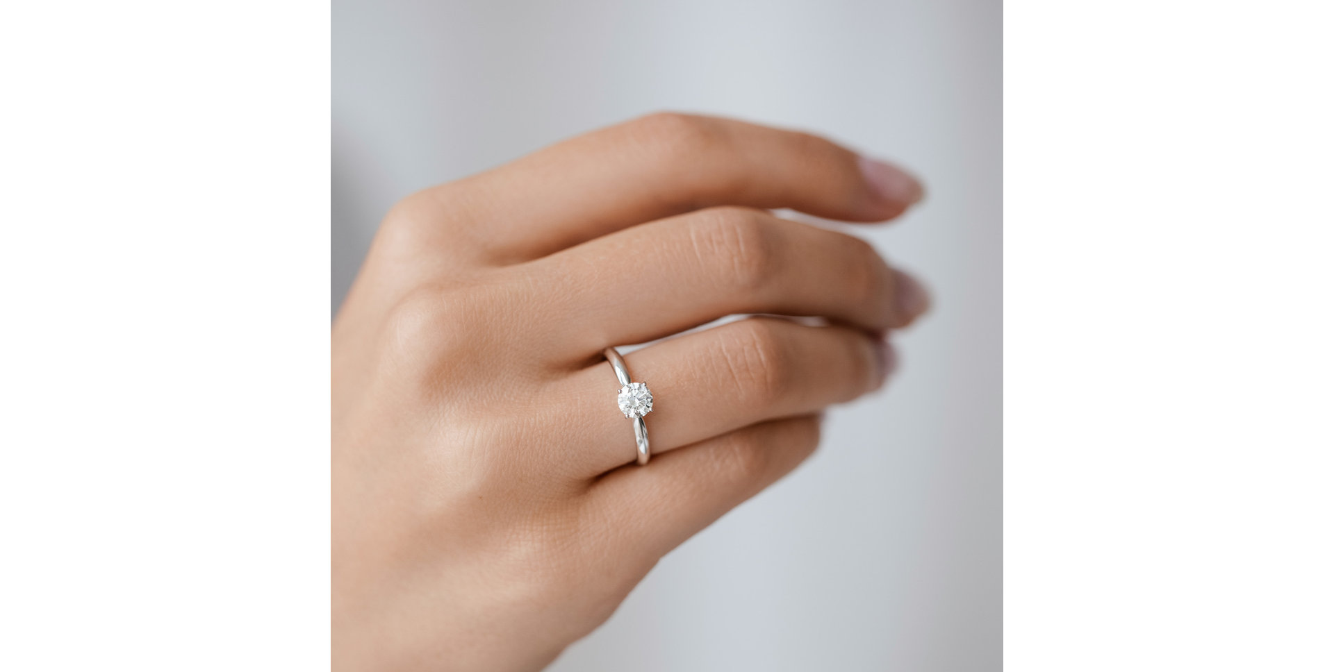 Prsten s diamantem One Love