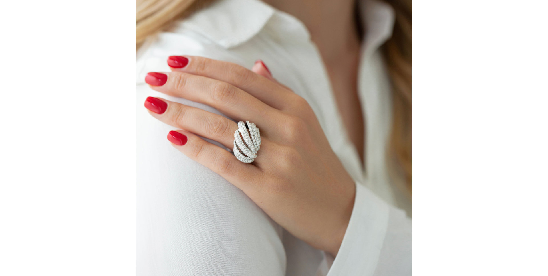 Prsten s diamanty Ravelo