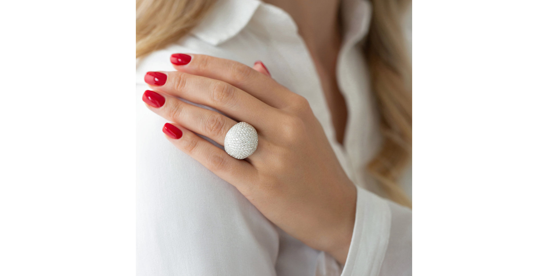 Prsten s diamanty Alexandre