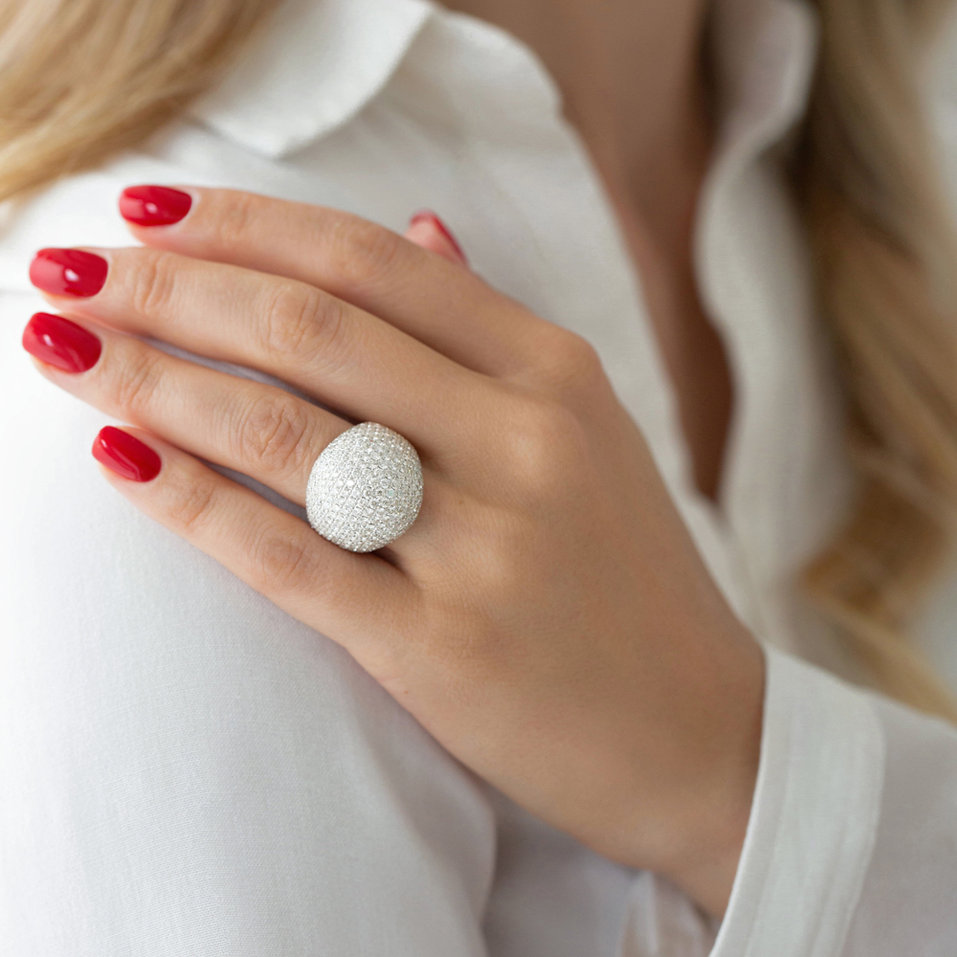 Prsten s diamanty Alexandre