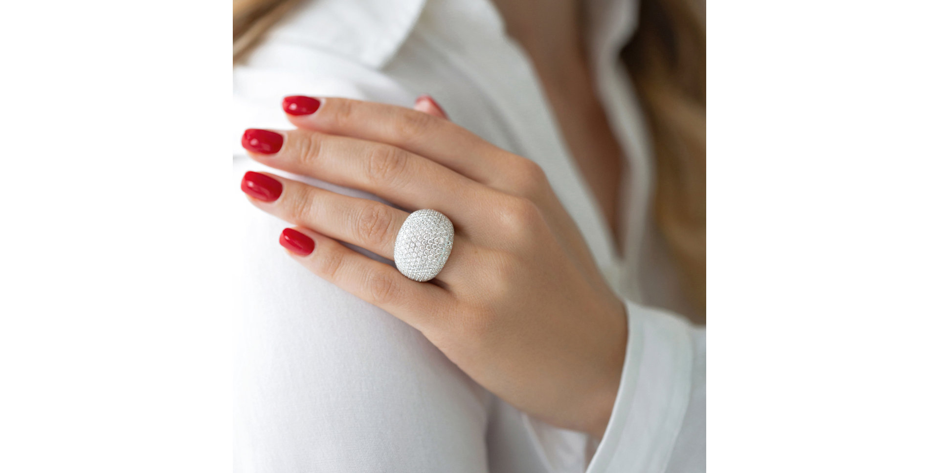 Prsten s diamanty Ambroise