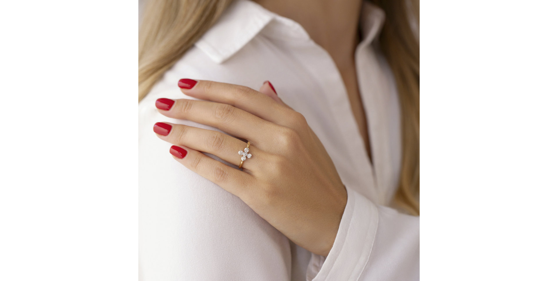 Prsten s diamanty Scout