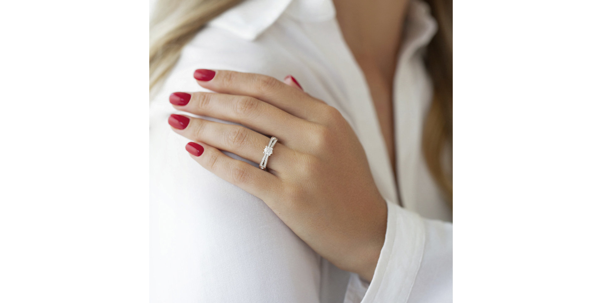 Prsten s diamanty Natanaele