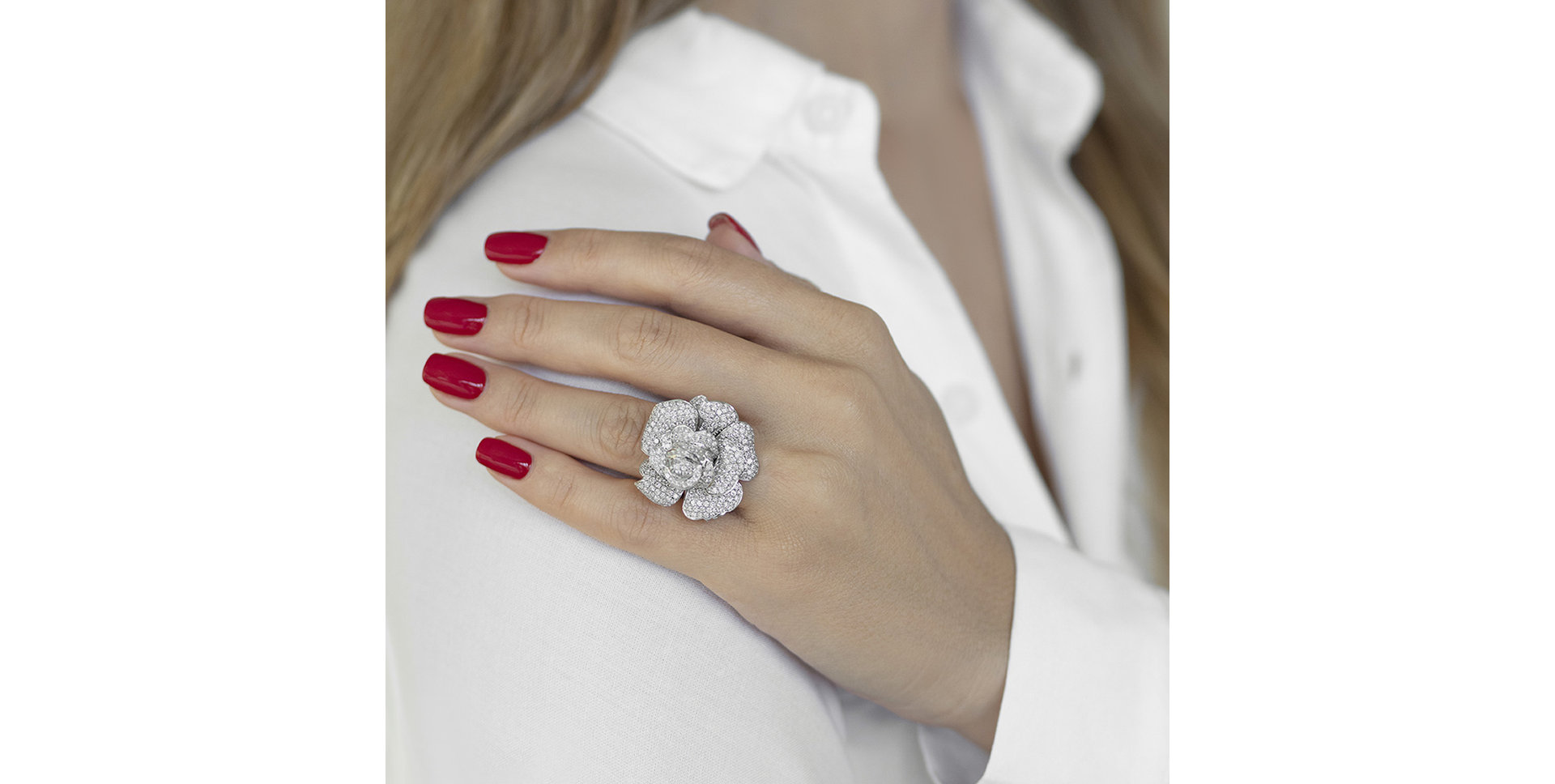 Prsten s diamanty Queen Magnolia