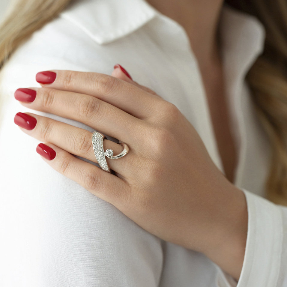 Prsten s diamanty Sensuality