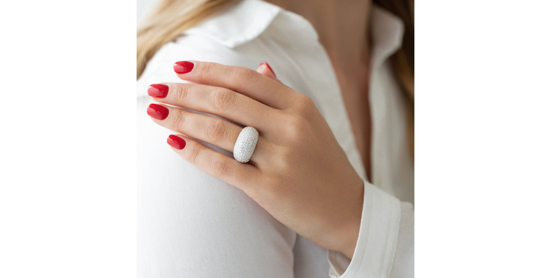 Prsten s diamanty Mystery Rain